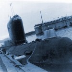 Советская атомная подводная лодка проект...